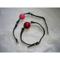 מחסום לפה - רצועת עור מחסום לפה - רצועת עור